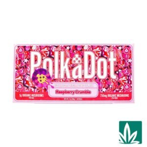 Polka Dots Magic Chocolate (5g) – Raspberry Crumble