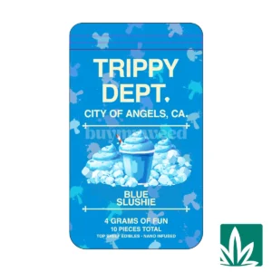 Trippy Dept (4g) Nano Gummy – Blue Slushie