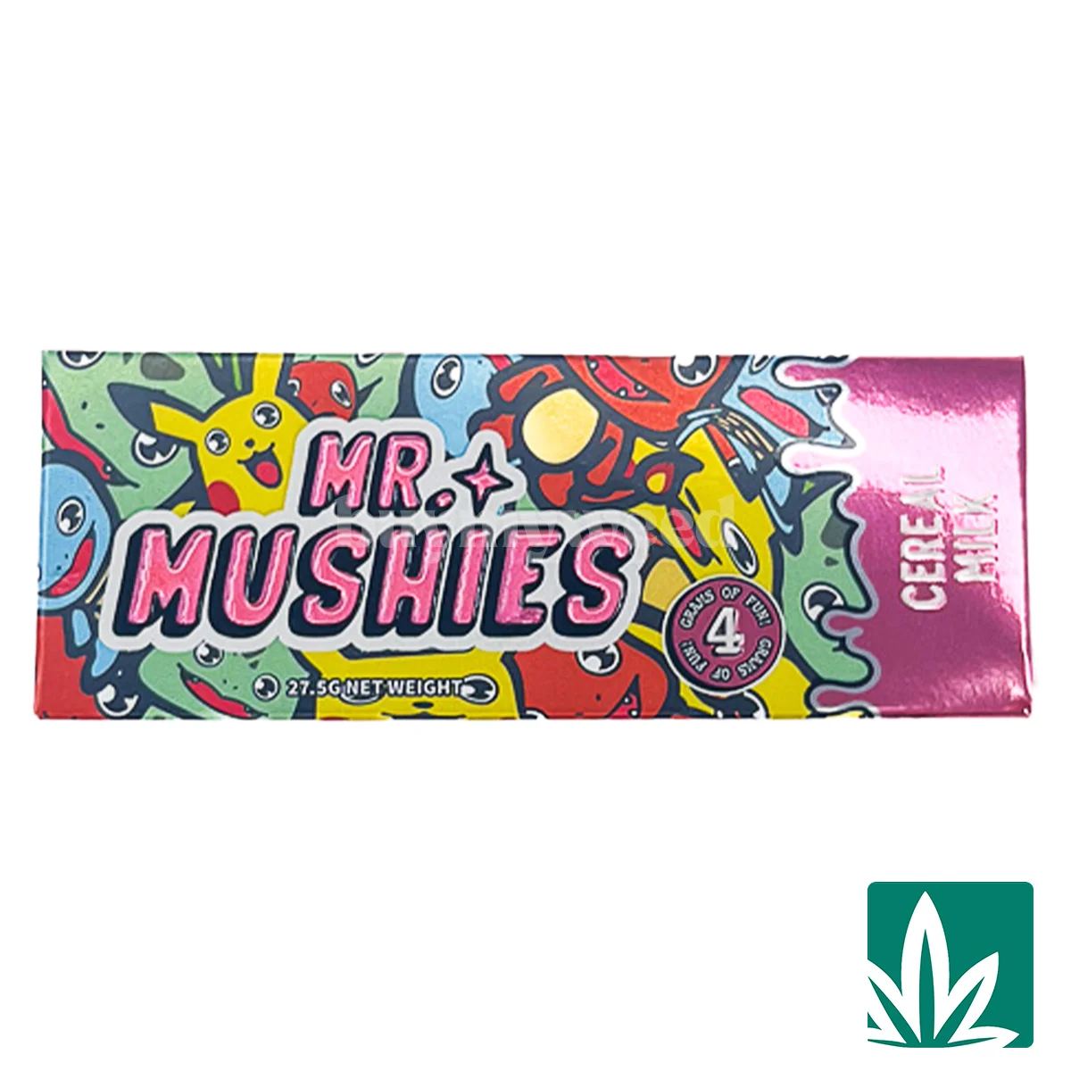 Mr Mushies Shroom Bars (4g) – Cereal Milk