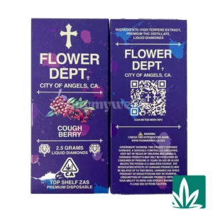 Flower Dept Liquid Diamond Disposable (2.5g) – Cough Berry
