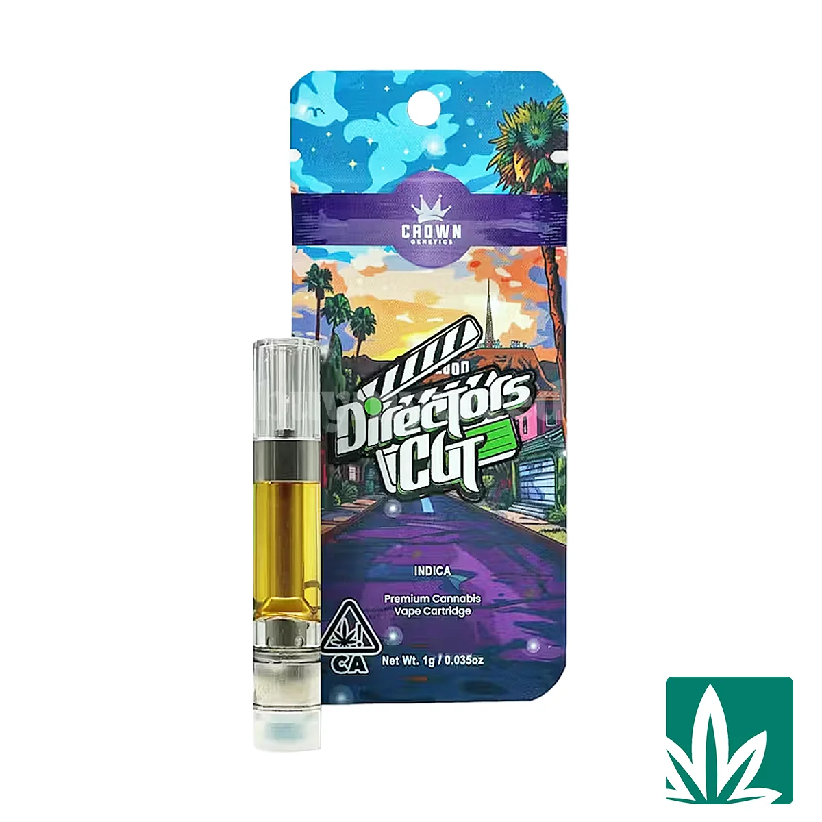 Crown Genetics 510 Cart (1g) – Director’s Cut