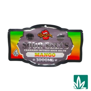 Devour Sour Belts (3000mg) – Mango