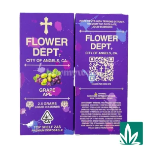 Flower Dept Liquid Diamond Disposable (2.5g) – Grape Ape