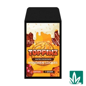 Toppinz Shatter 1g – Mandarin Cookies