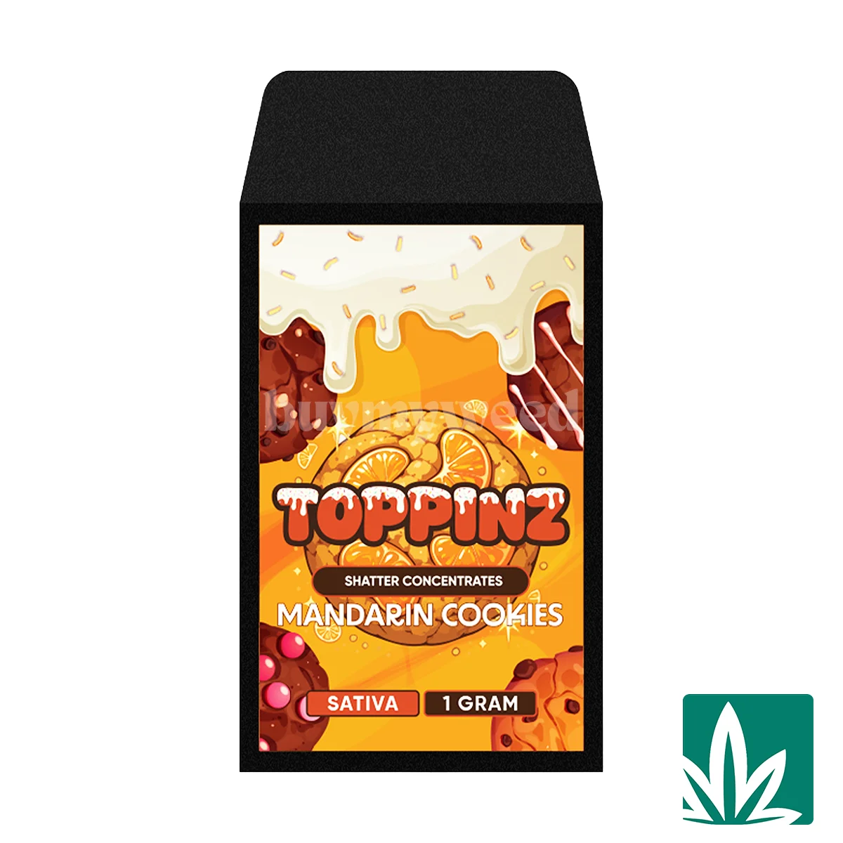 Toppinz Shatter 1g – Mandarin Cookies