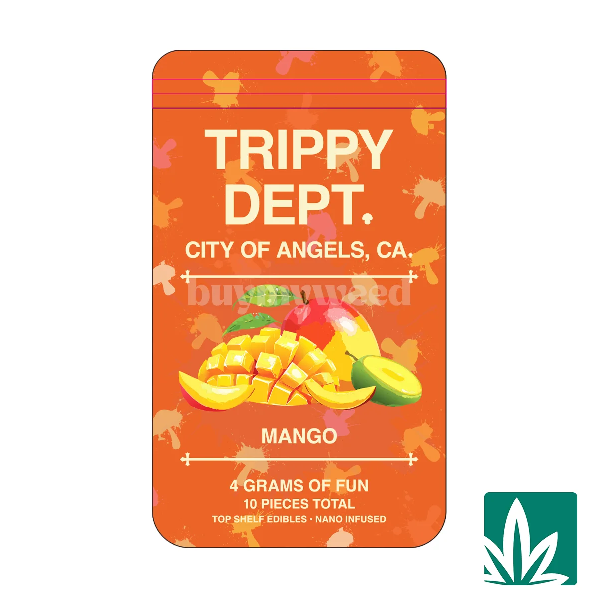 Trippy Dept (4g) Nano Gummy – Mango