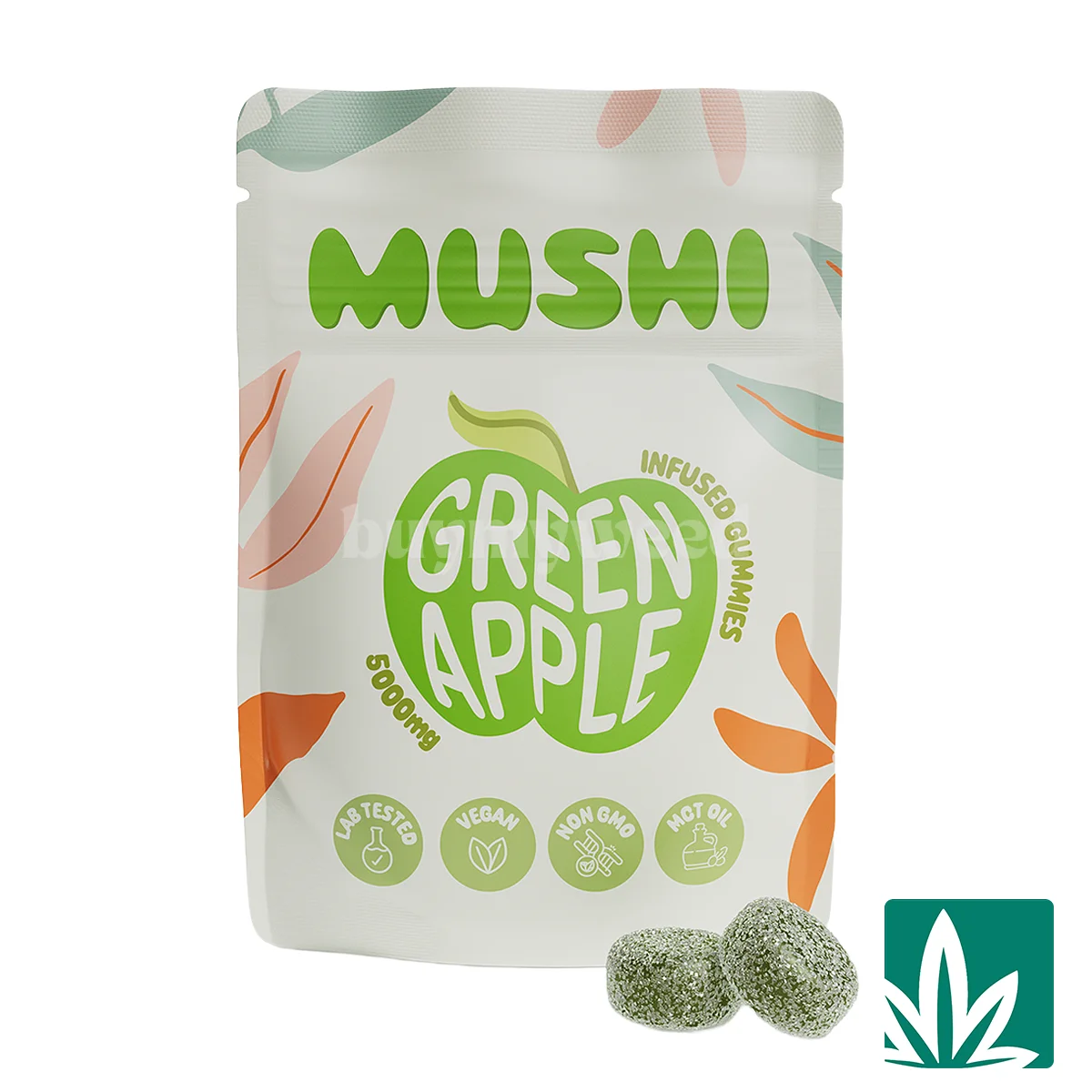 Mushi Magic Gummies (5g) – Green Apple