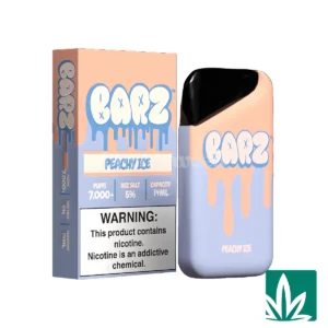 Barz Nicotine Vape – Peachy Ice