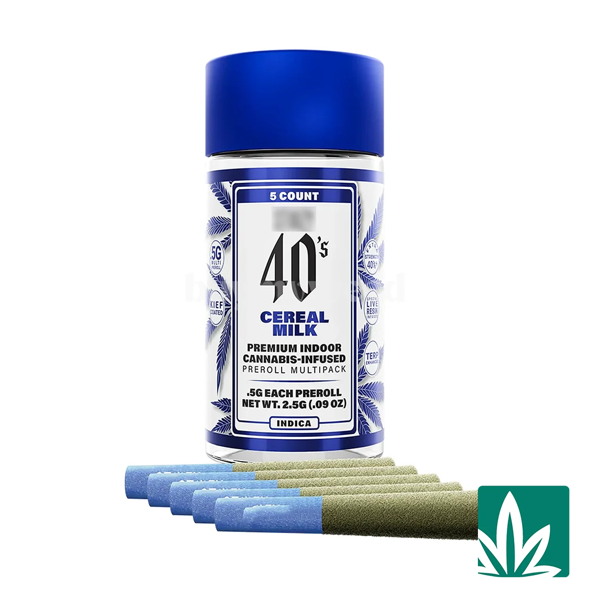 STZY 40’s Pre roll Joints (2.5g) – Cereal Milk