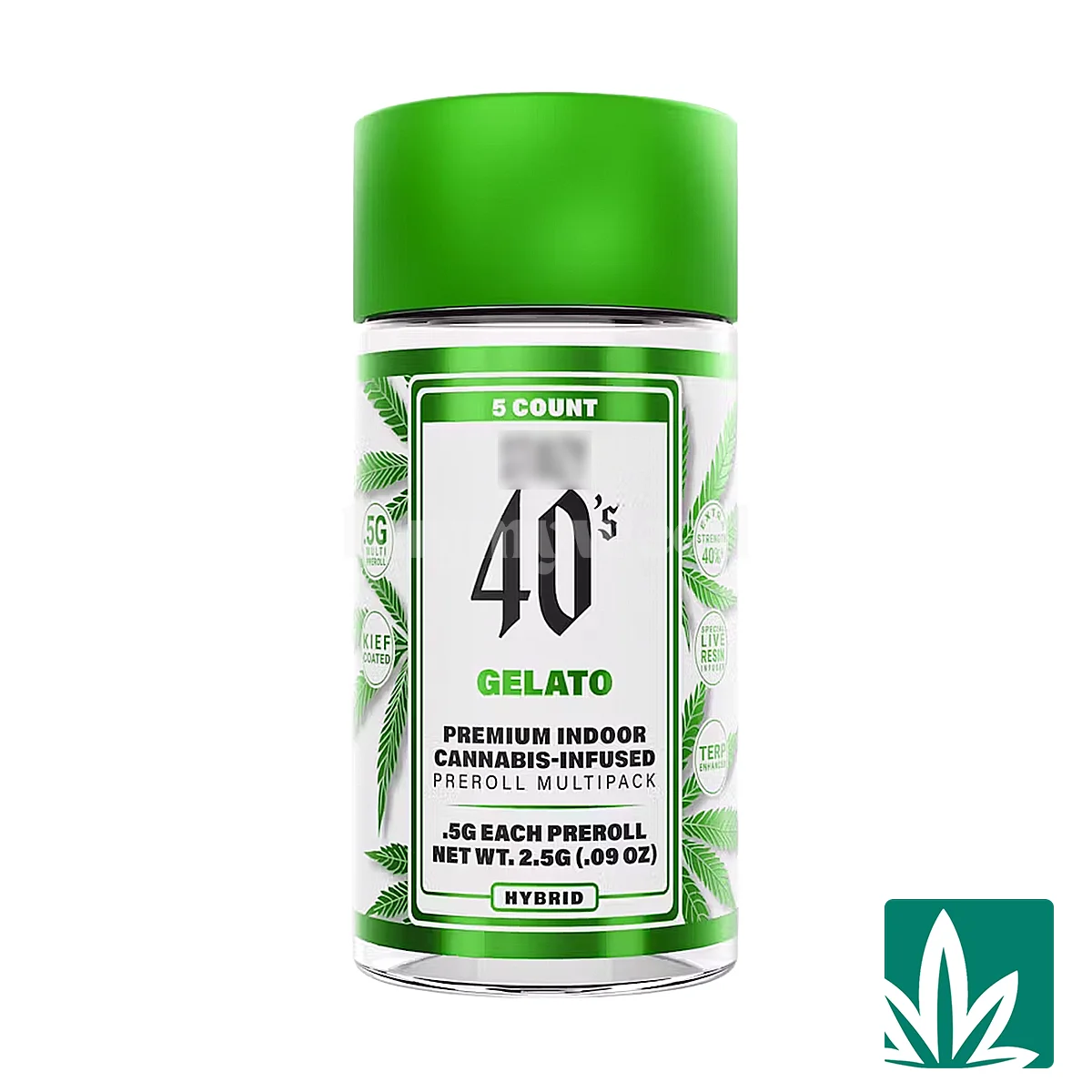 STZY 40’s Pre roll Joints (2.5g) – Gelato