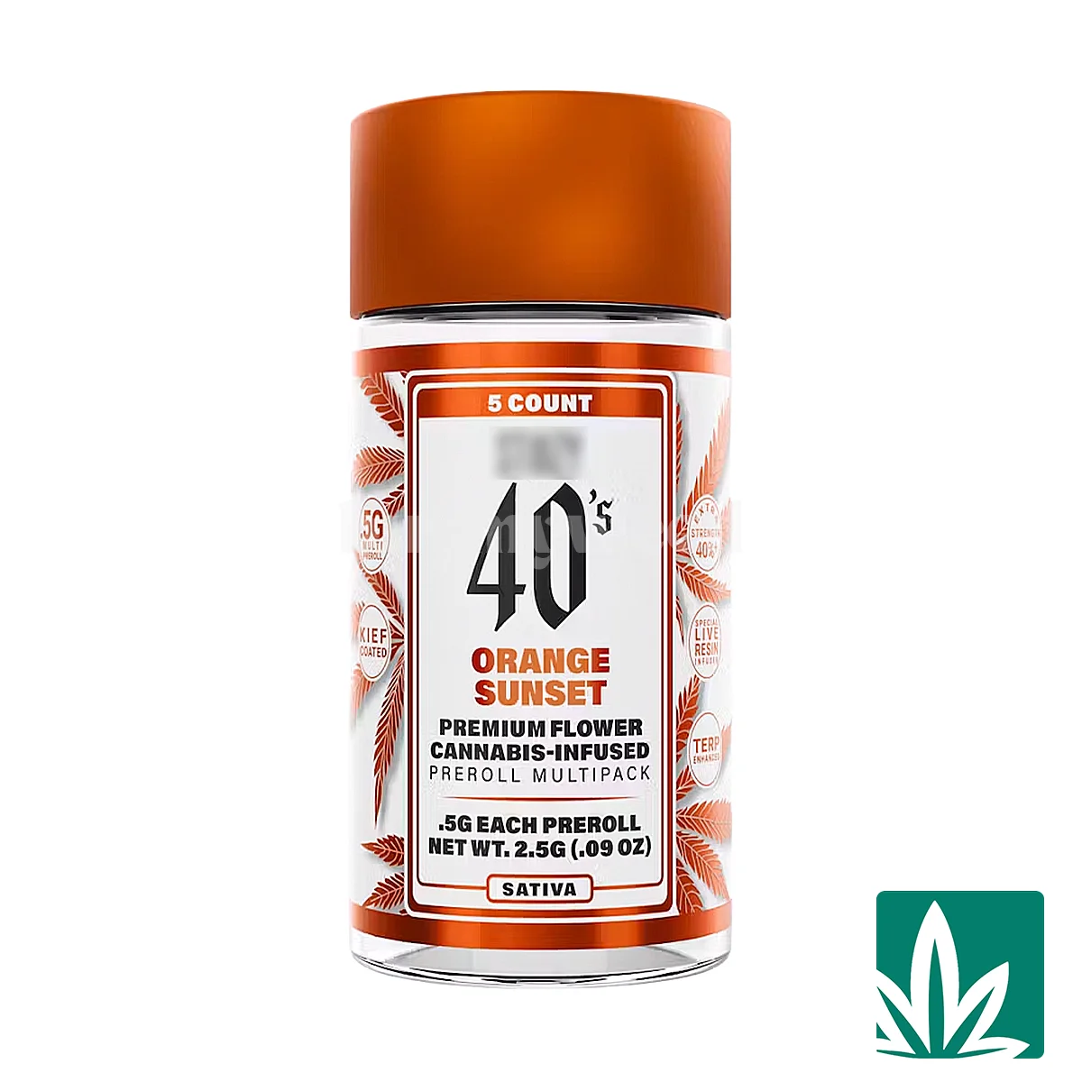 STZY 40’s Pre roll Joints (2.5g) – Orange Sunset