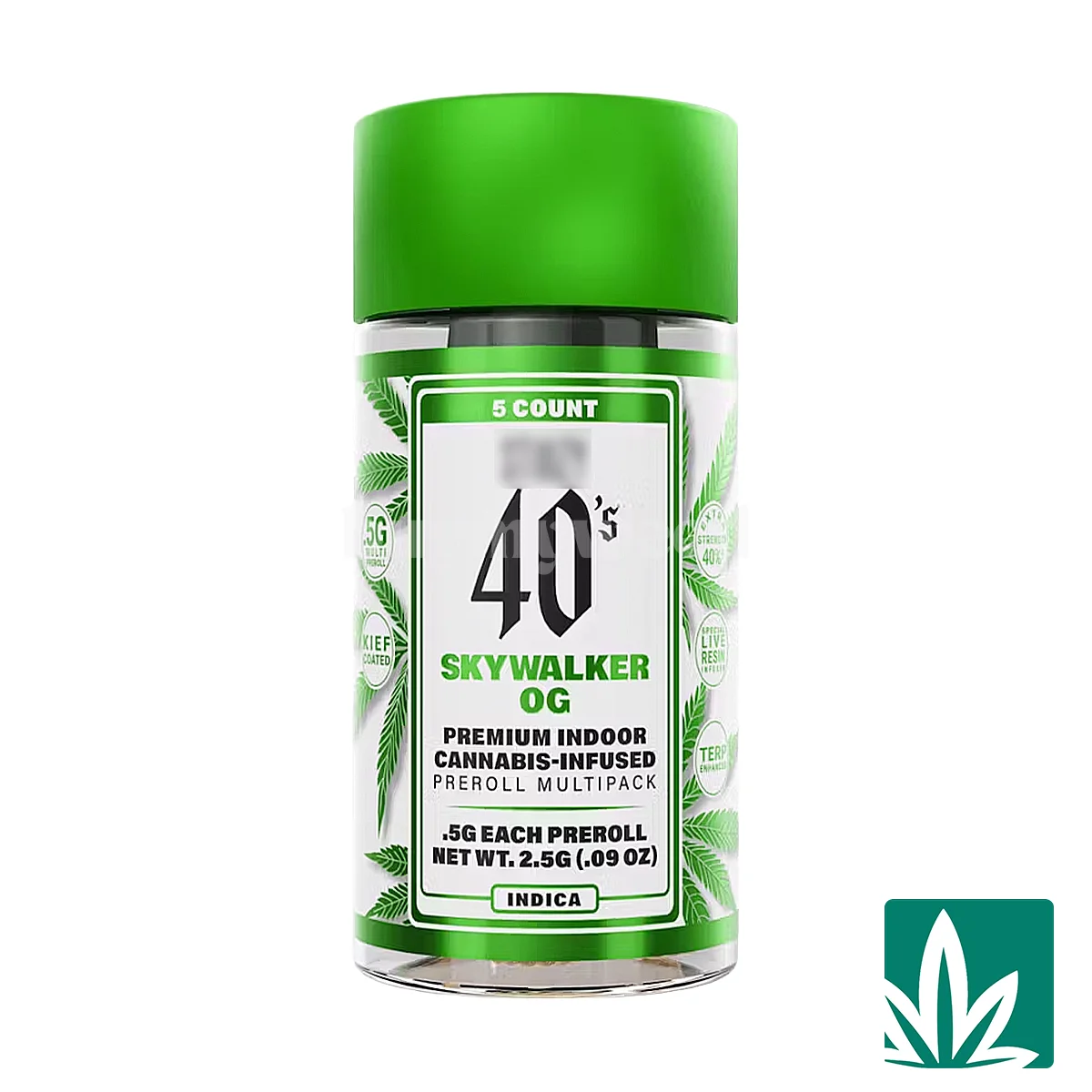 STZY 40’s Pre roll Joints (2.5g) – Skywalker OG