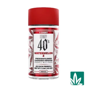 STZY 40’s Pre roll Joints (2.5g) – Watermelon Z