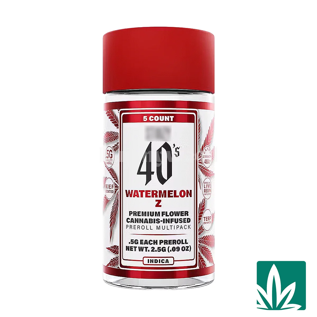 STZY 40’s Pre roll Joints (2.5g) – Watermelon Z