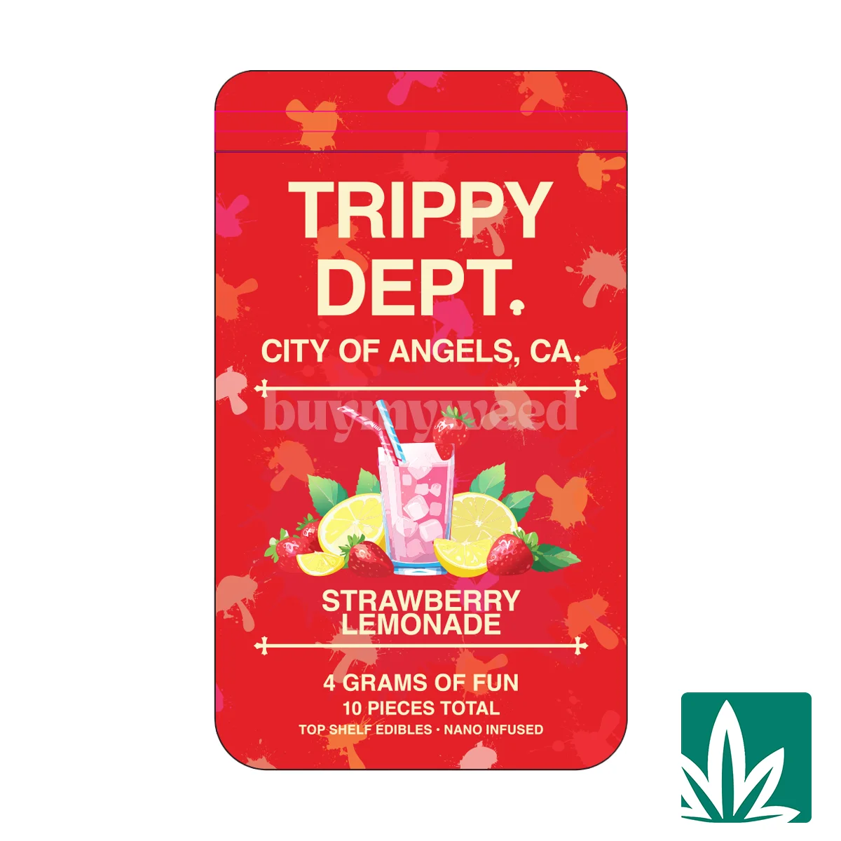 Trippy Dept (4g) Nano Gummy – Strawberry Lemonade
