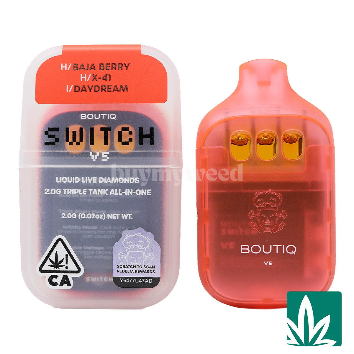 Boutiq Switch V5 (2g) – Baja Berry x X-41 x Daydream