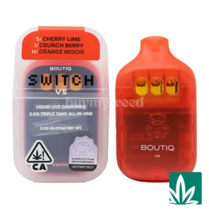 Boutiq Switch V5 (2g) – Cherry Lime x Crunch Berry x Orange Mochi