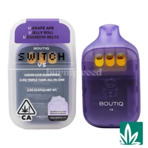 Boutiq Switch V5 (2g) – Grape Ape x Jelly Roll x Rainbow Belts