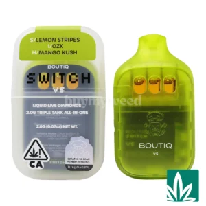 Boutiq Switch V5 (2g) – Lemon Stripes x OZK x Mango Kush