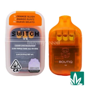 Boutiq Switch V5 (2g) – Orange Slush x Mango Runtz x Guava Gelato