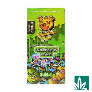 Buddah Bear Sugar Diamond Dispo (3g) – Sherb Lime Blast