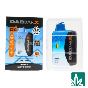 Dab Bar X AIO (2g) – Blue Fuel