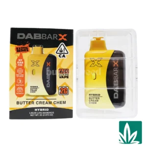 Dab Bar X AIO (2g) – Butter Cream Chem