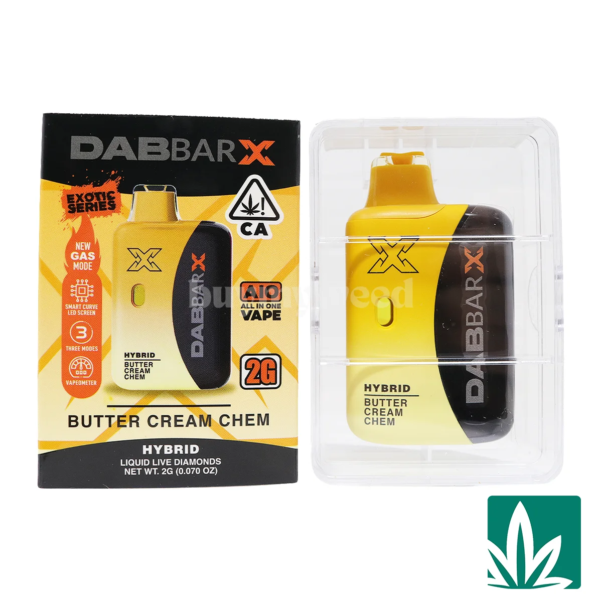 Dab Bar X AIO (2g) – Butter Cream Chem