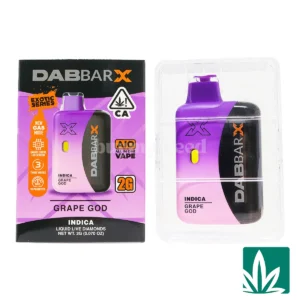 Dab Bar X AIO (2g) – Grape God