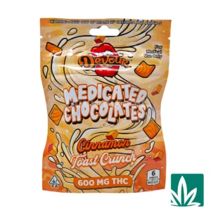 Devour Medicated Chocolates (600mg) – Cinnamon