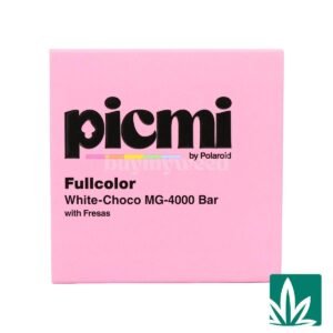 Picmi Chocolate (4g) – White Chocolate Fresas
