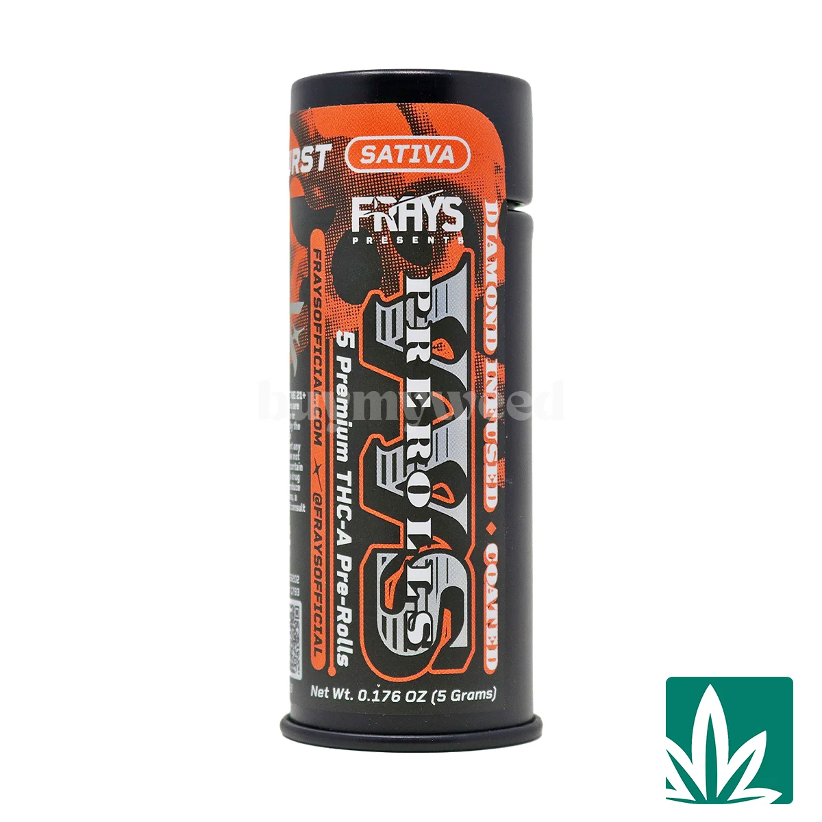 Frays Diamond Infused Pre Rolls (5g) – Nectarine Burst