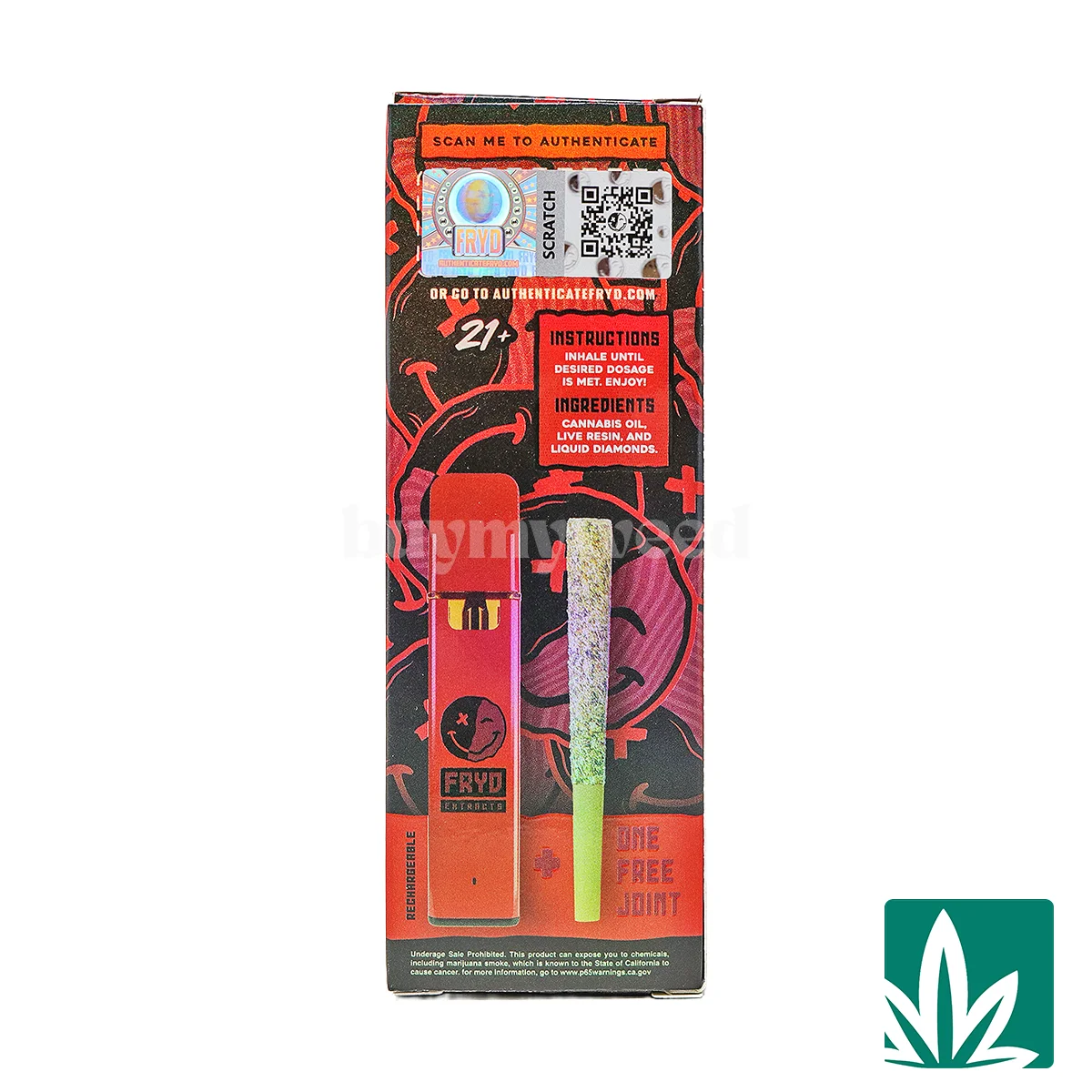 Fryd 2g w Hash Hole – Code Red - Image 2