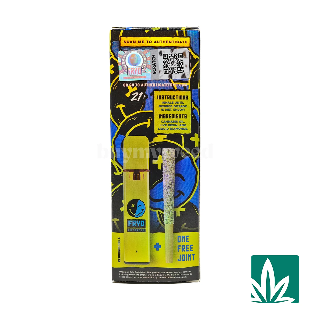 Fryd 2g w Hash Hole – Lemon - Image 2