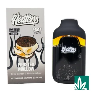 Heaters Live Resin Diamond Dual Dispo (3g) – Frosted Mallow
