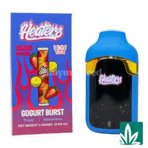 Heaters Live Resin Diamond Dual Dispo (3g) – Gogurt Burst