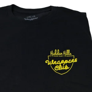 Hidden Hills Black and Yellow T Shirt – 2XL