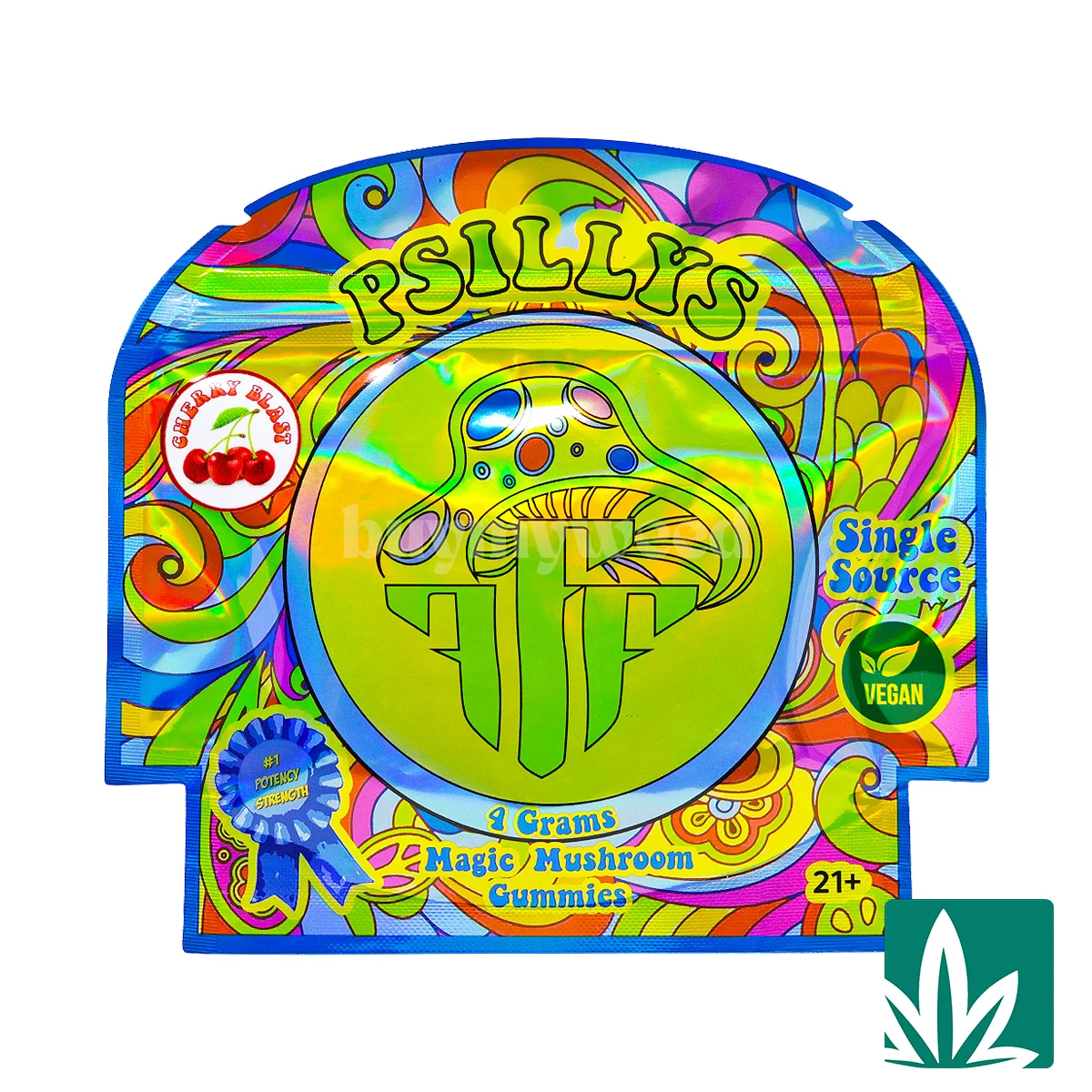 Psillys Magic Mushroom Gummies (4g) – Cherry Blast