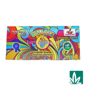Psillys Premium Belgium Chocolate (4g) – Raspberry Dark