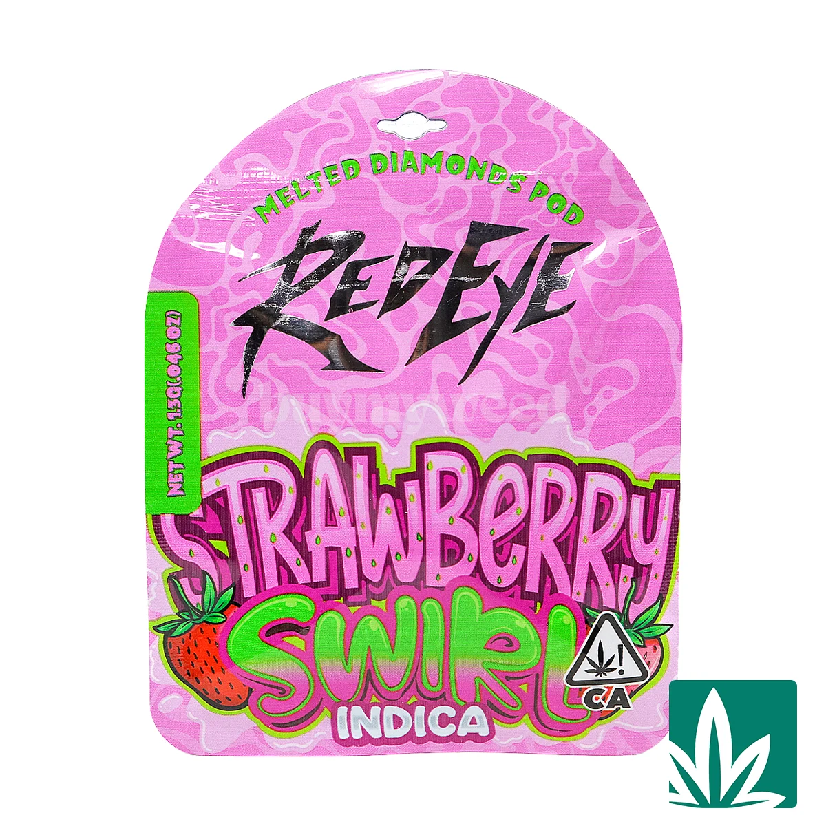 Red Eye Pod (1g) – Strawberry Swirl
