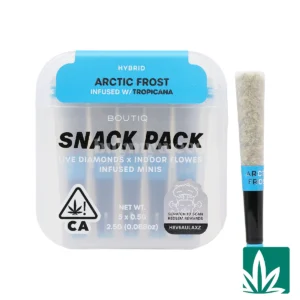 Boutiq Snack Pack (2.5g) – Arctic Frost Infused With Tropicana