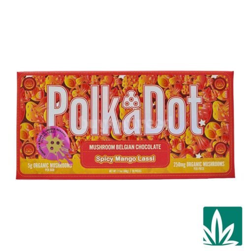 Polka Dots Magic Chocolate (5g) – Spicy Mango Lassi