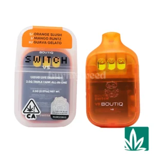 Boutiq Switch V5 (2g) – Orange Slush x Mango Runtz x Guava Gelato