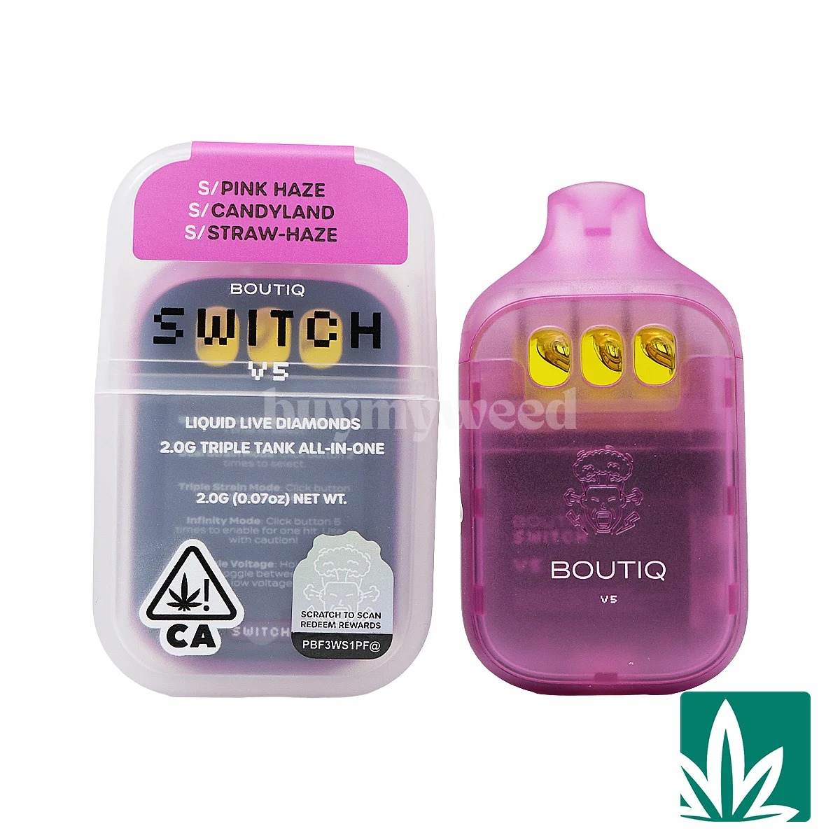 Boutiq Switch V5 (2g) – Pink Haze x Candyland x Straw-Haze
