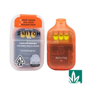 Boutiq Switch V5 (2g) – Sour Tangie x NYC Sour x Passion Fruit